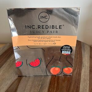 Inc.Redible Juicy Pair Hydrating Boob and Bum Sheet Mask Duo for all skin types